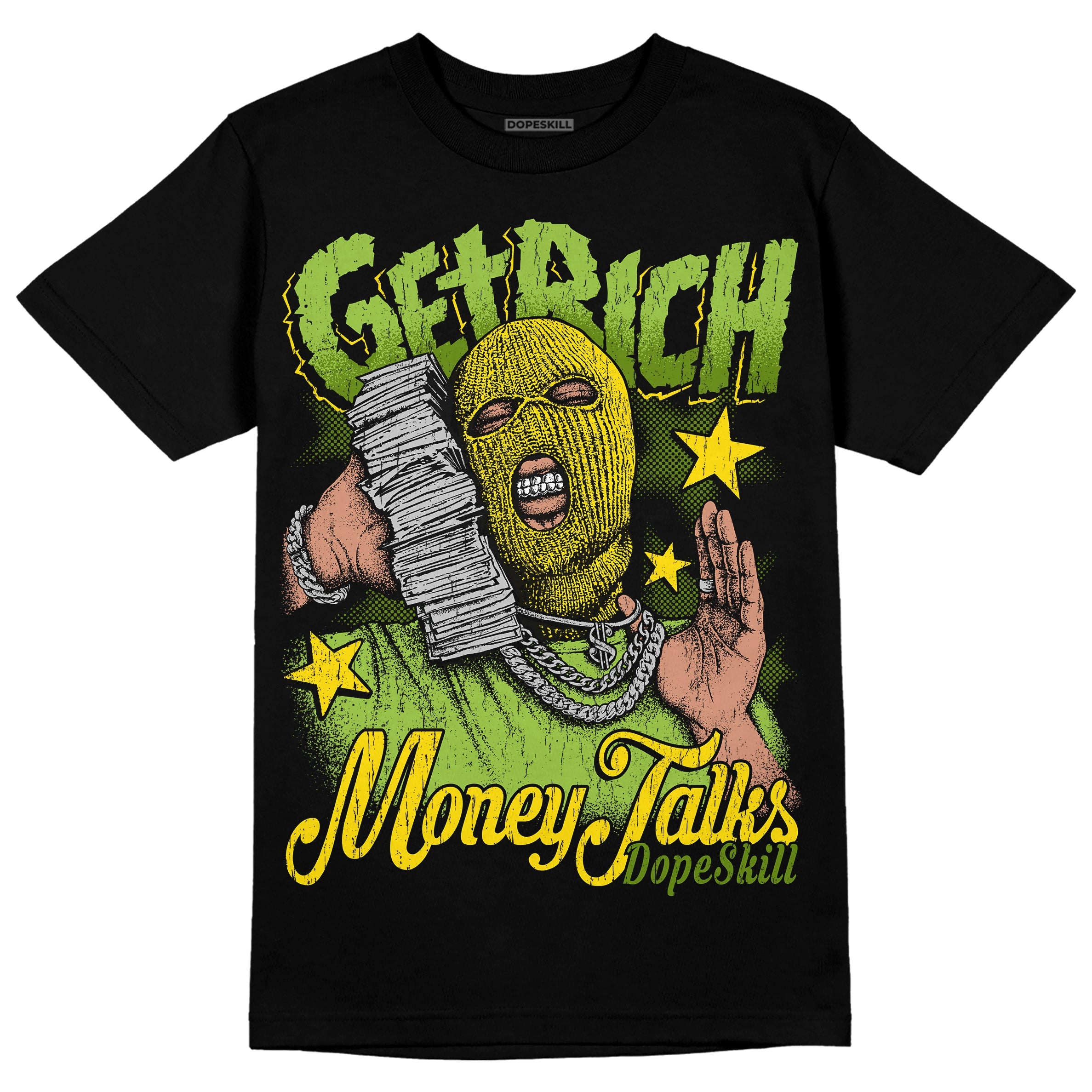Dunk Low 'Chlorophyll' superstreetwear T-Shirt Get Rich Graphic