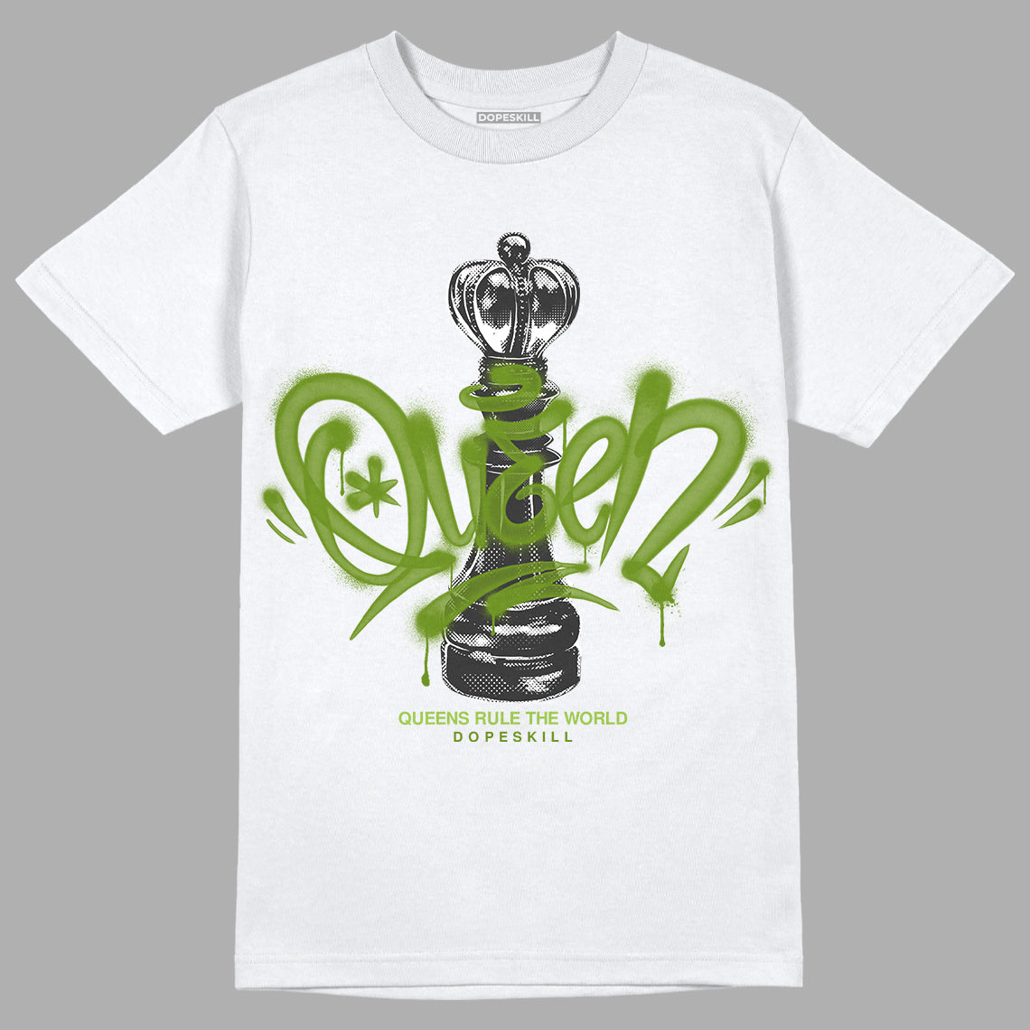 Dunk Low 'Chlorophyll' superstreetwear T-Shirt Queen Chess Graphic