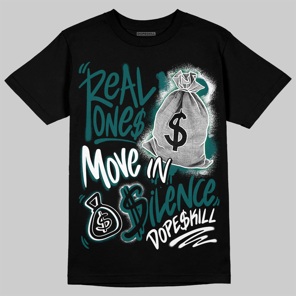 Gel 1130 White Dark Neptune superstreetwear T-Shirt Real Ones Move In Silence Graphic