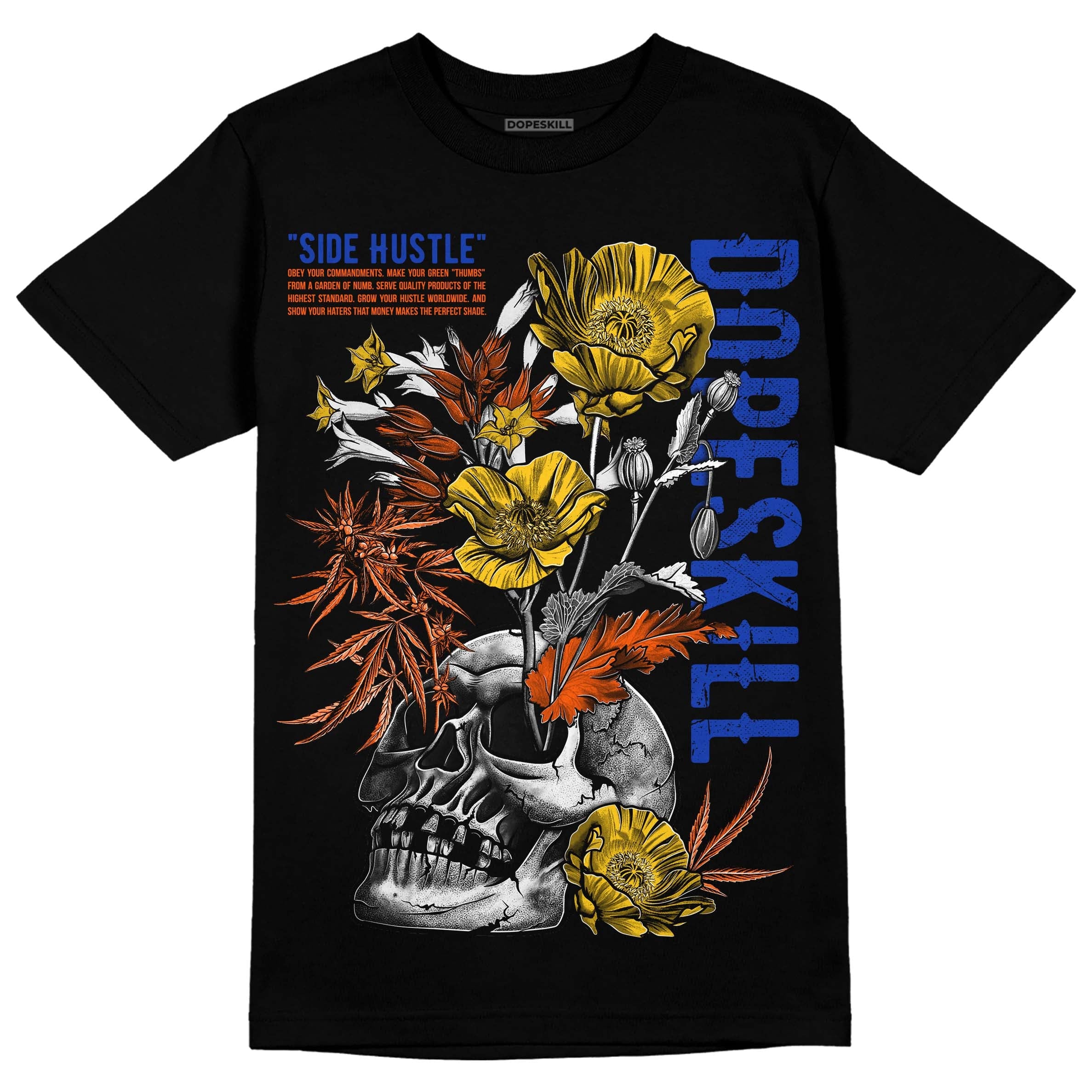 Dunk Low Futura Orange Blaze superstreetwear T-Shirt Side Hustle Graphic