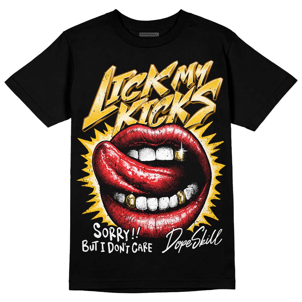 Yellow Collection superstreetwear T-Shirt Lick My Kicks Graphic