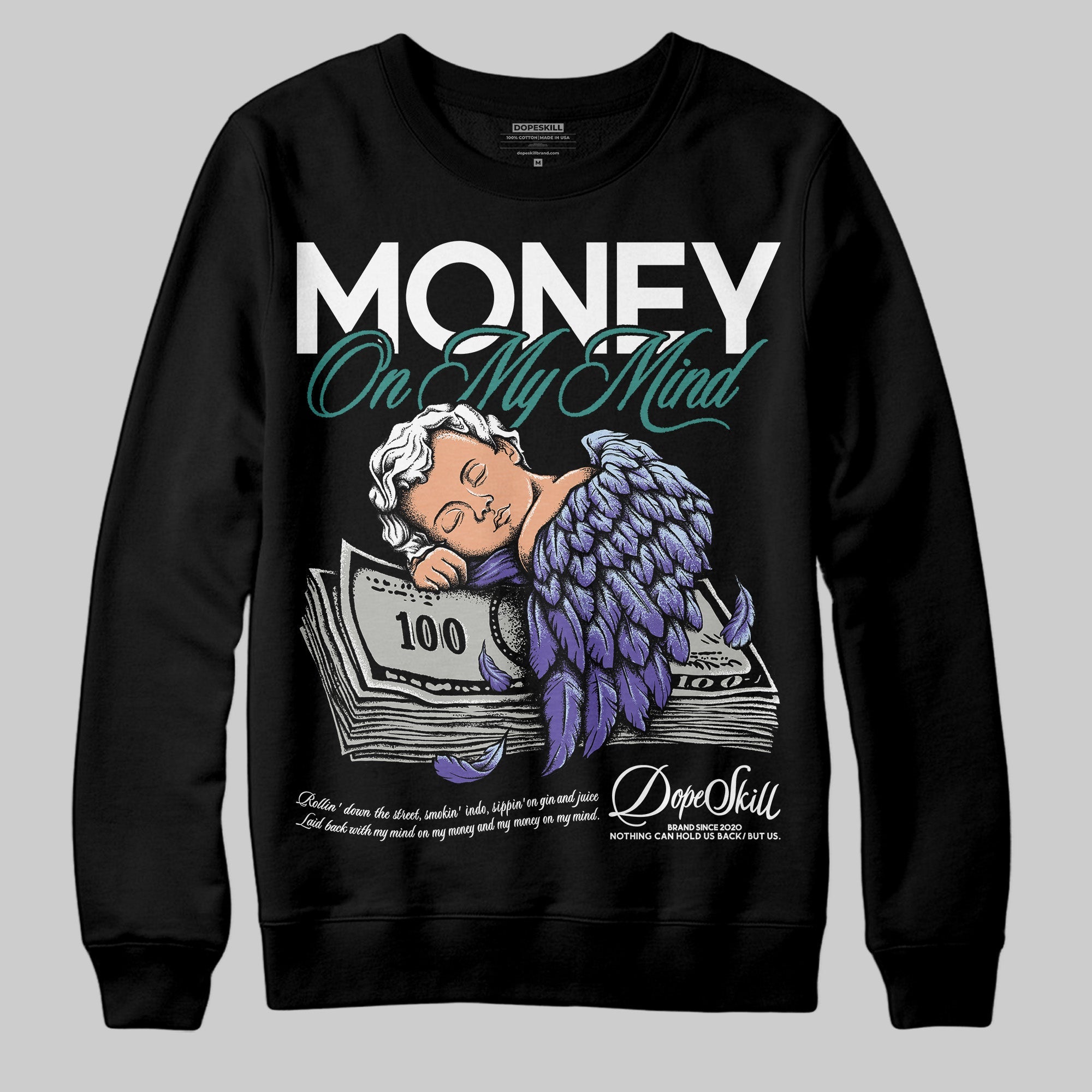 Grape 5s superstreetwear Sweatshirt MOMM Graphic