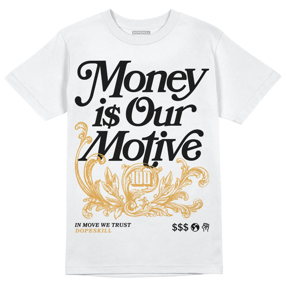 Gratitude 11s superstreetwear T-Shirt Money Is Our Motive Typo Graphic