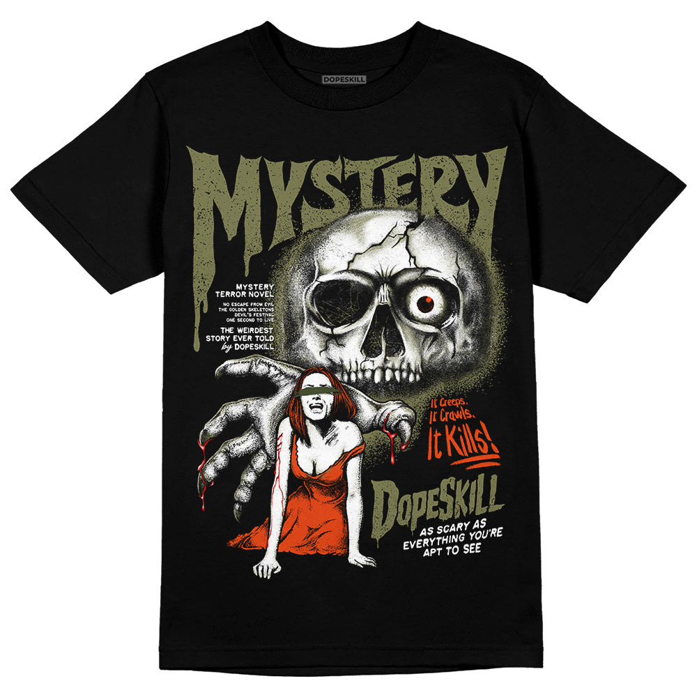 Olive Collection superstreetwear T-Shirt Mystery Ghostly Grasp Graphic