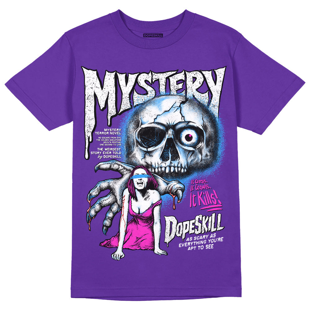 Dunk Purple Championship Court White superstreetwear Purple T-shirt Mystery Ghostly Grasp Graphic