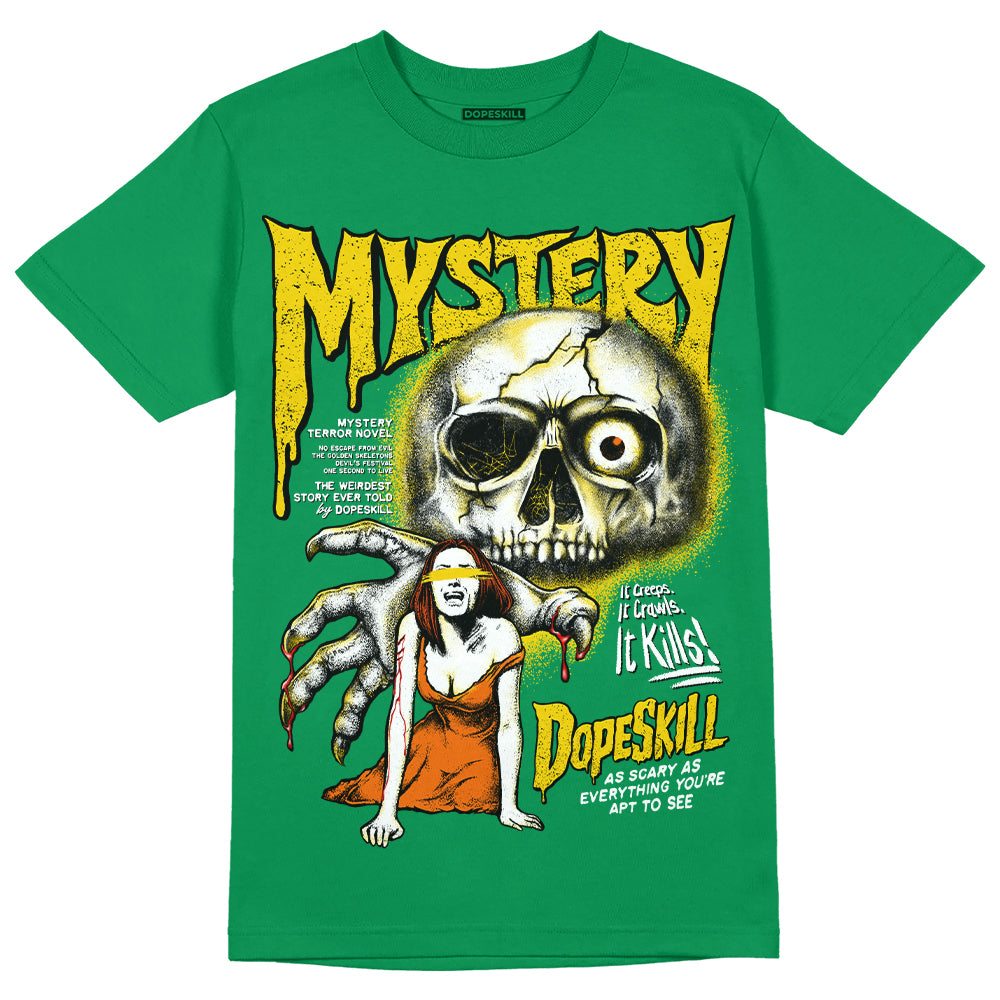 Green Collection superstreetwear Green T-shirt Mystery Ghostly Grasp Graphic