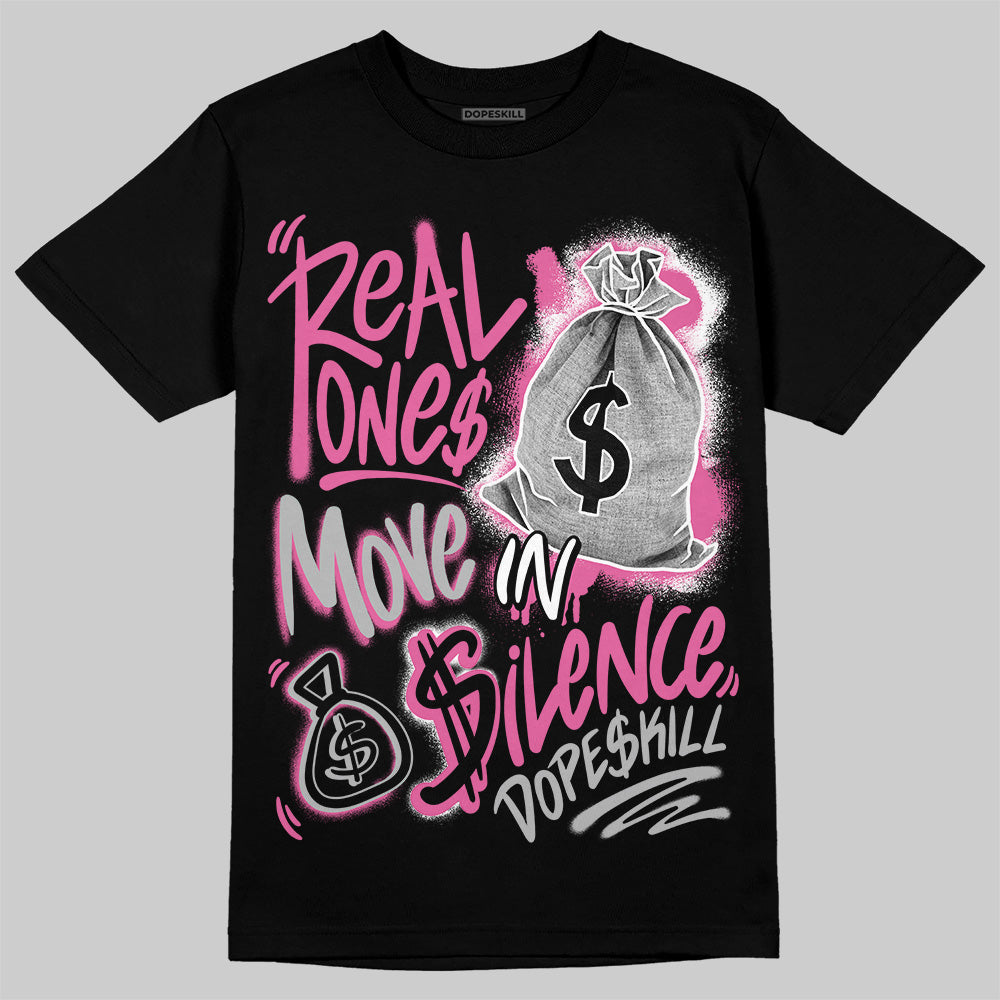 Kayano 14 Cream Sweet Pink superstreetwear T-Shirt Real Ones Move In Silence Graphic