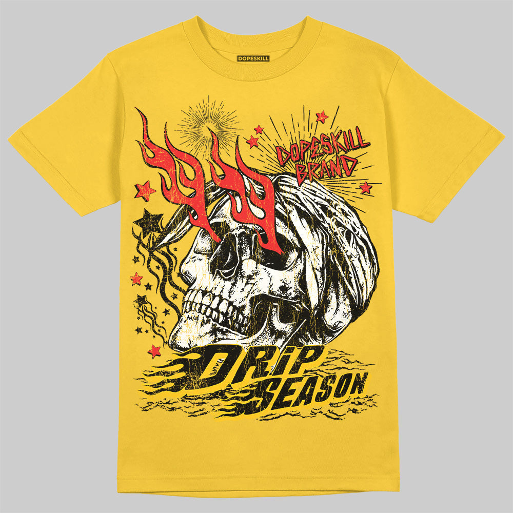 Yellow Collection superstreetwear T-Shirt Drip Season Graphic