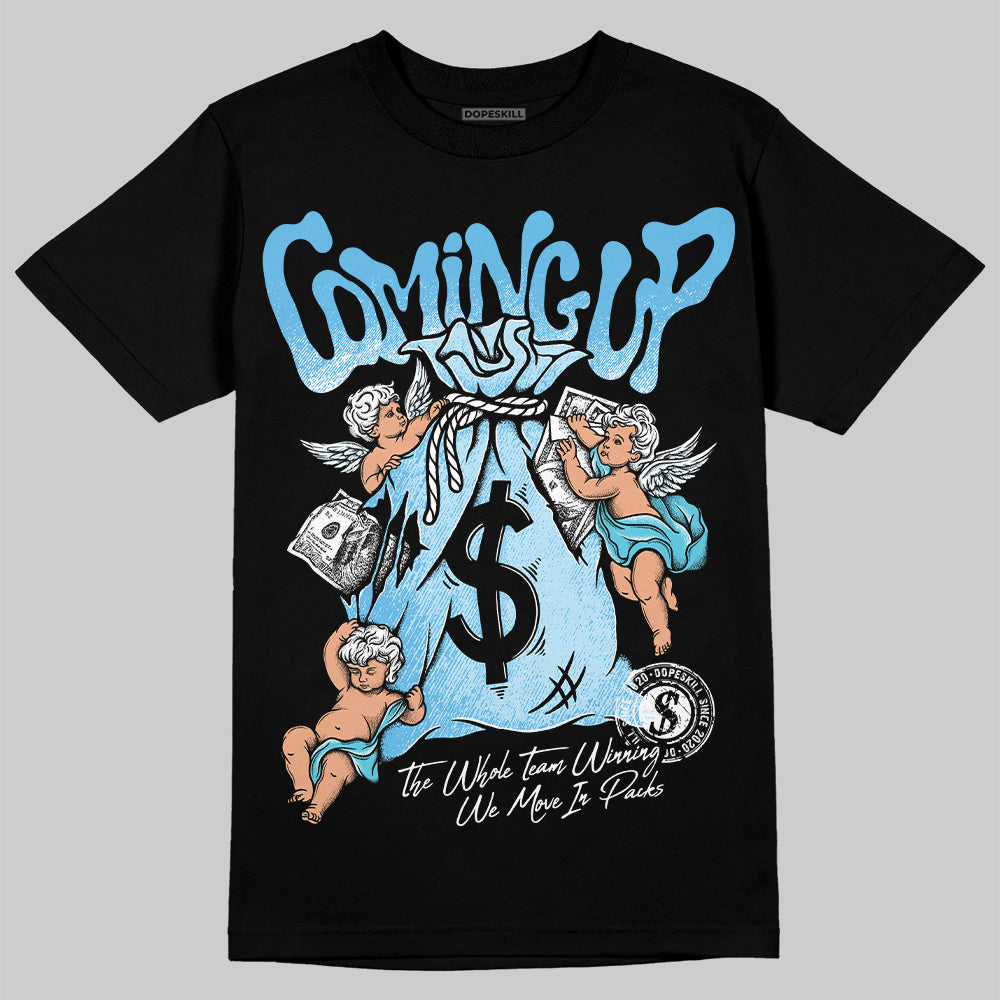 Legend Blue 11s superstreetwear T-Shirt Money Bag Coming Up Graphic