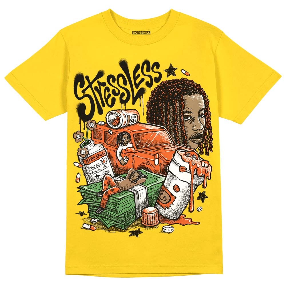 Yellow Collection superstreetwear Gold T-shirt Stressless Graphic