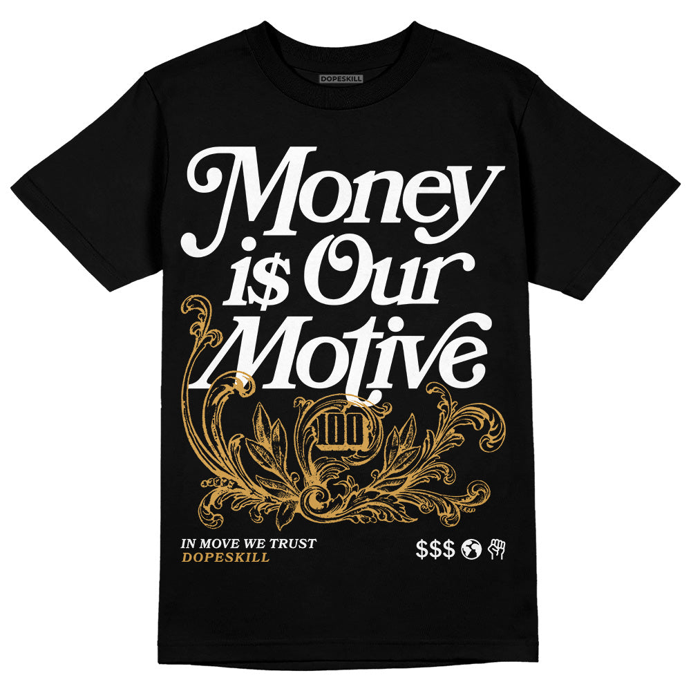 Gratitude 11s superstreetwear T-Shirt Money Is Our Motive Typo Graphic