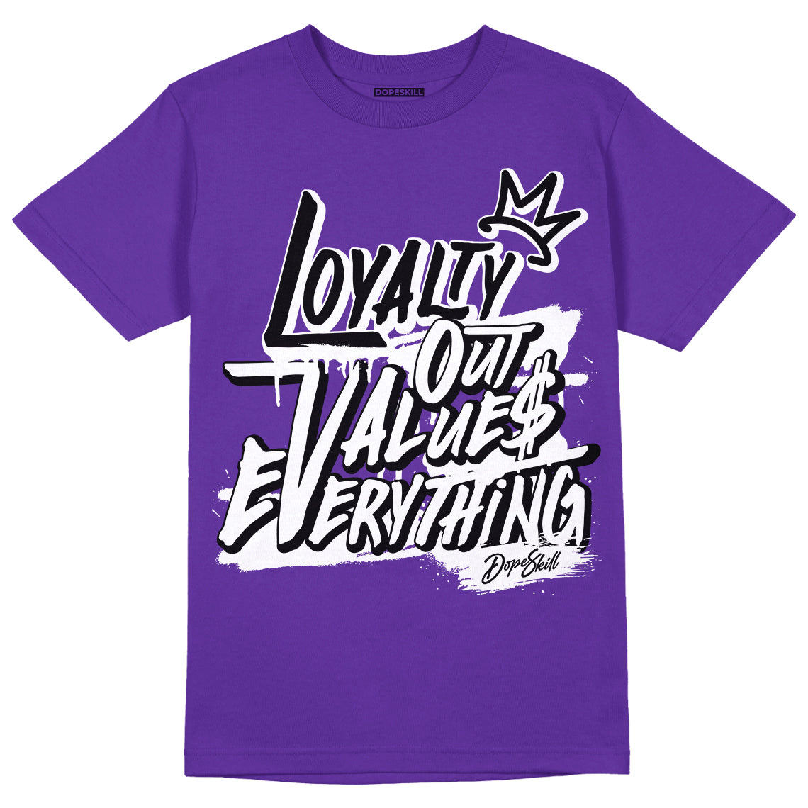 PURPLE Collection superstreetwear Purple T-shirt LOVE Graphic