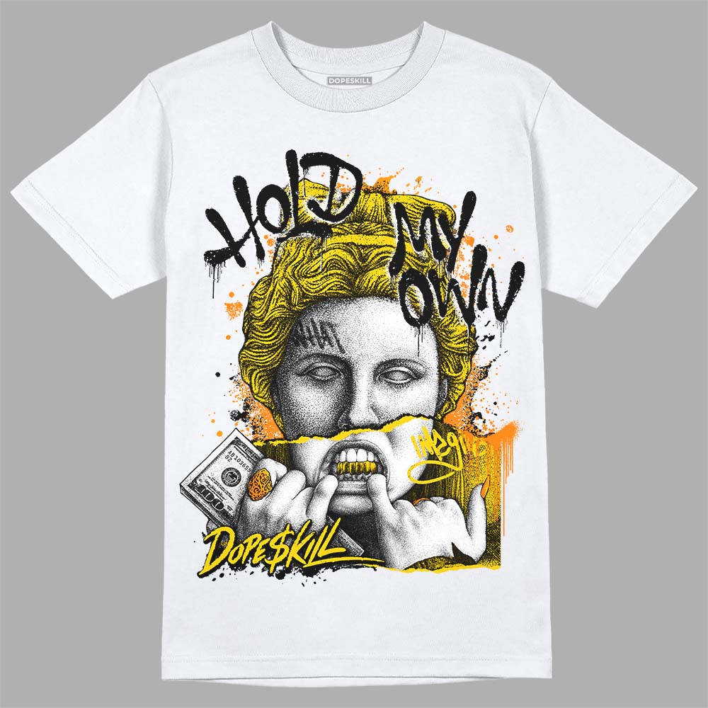 Yellow Ochre 6s superstreetwear T-Shirt Hold My Own Graphic