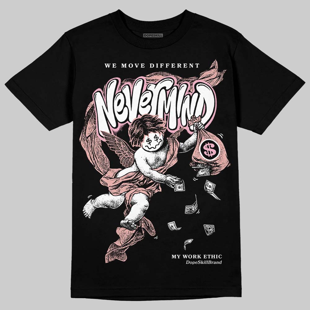 Rust Pink 1s 2025 superstreetwear T-Shirt Nevermind Graphic