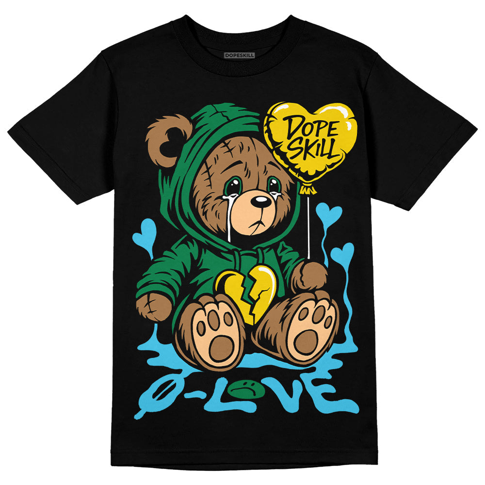 Lucky Green 5s superstreetwear T-Shirt Broken Bear Graphic