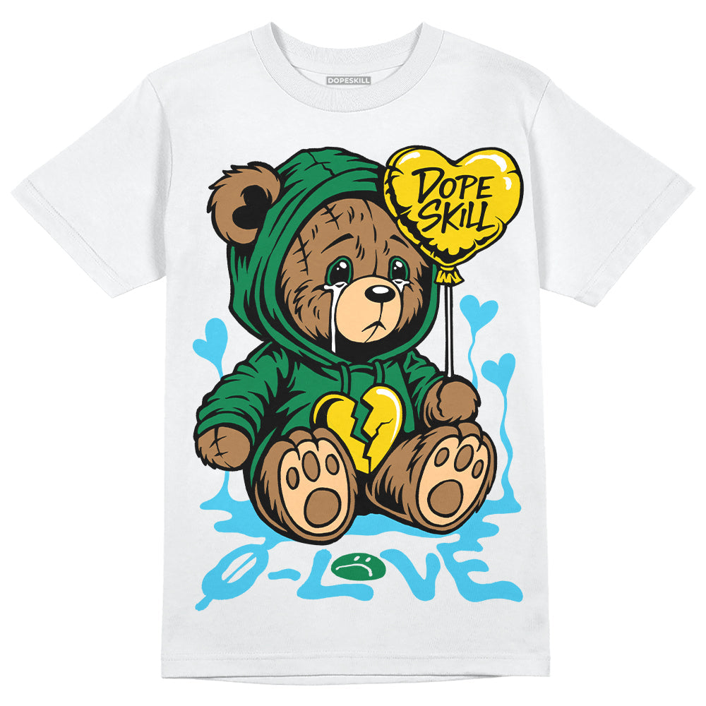 Lucky Green 5s superstreetwear T-Shirt Broken Bear Graphic