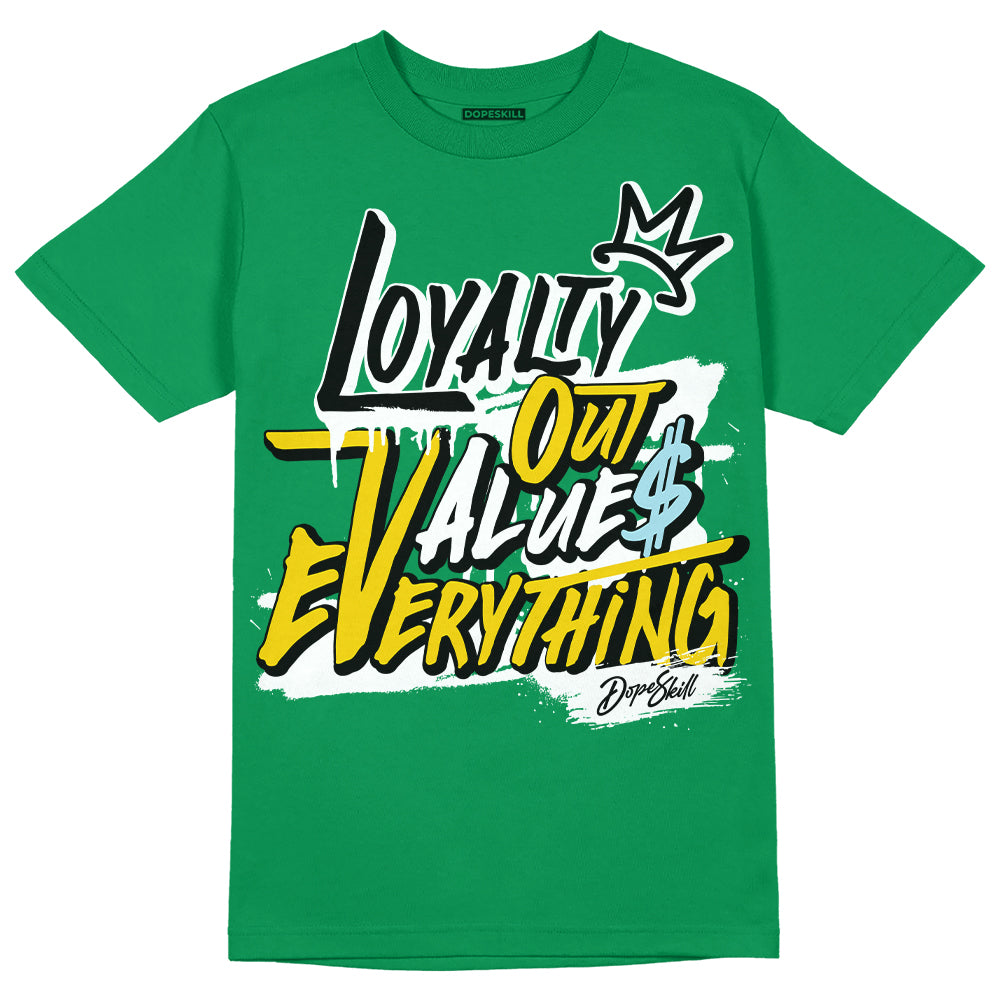 Lucky Green 5s superstreetwear Green T-shirt LOVE Graphic