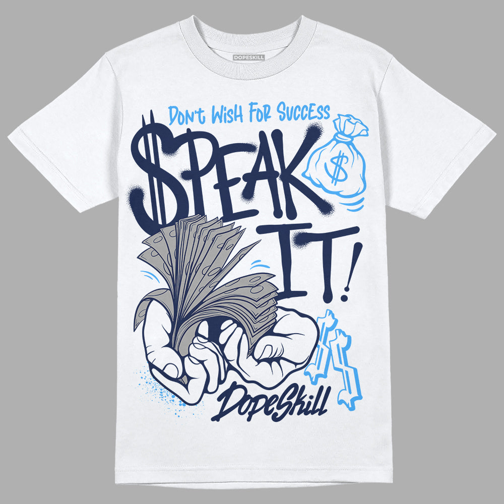 Midnight Navy 3s superstreetwear T-Shirt Speak It Graphic