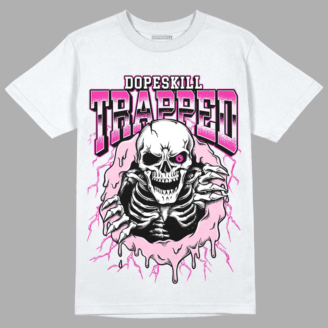 Triple Pink Dunk Low superstreetwear T-Shirt Trapped Halloween Graphic
