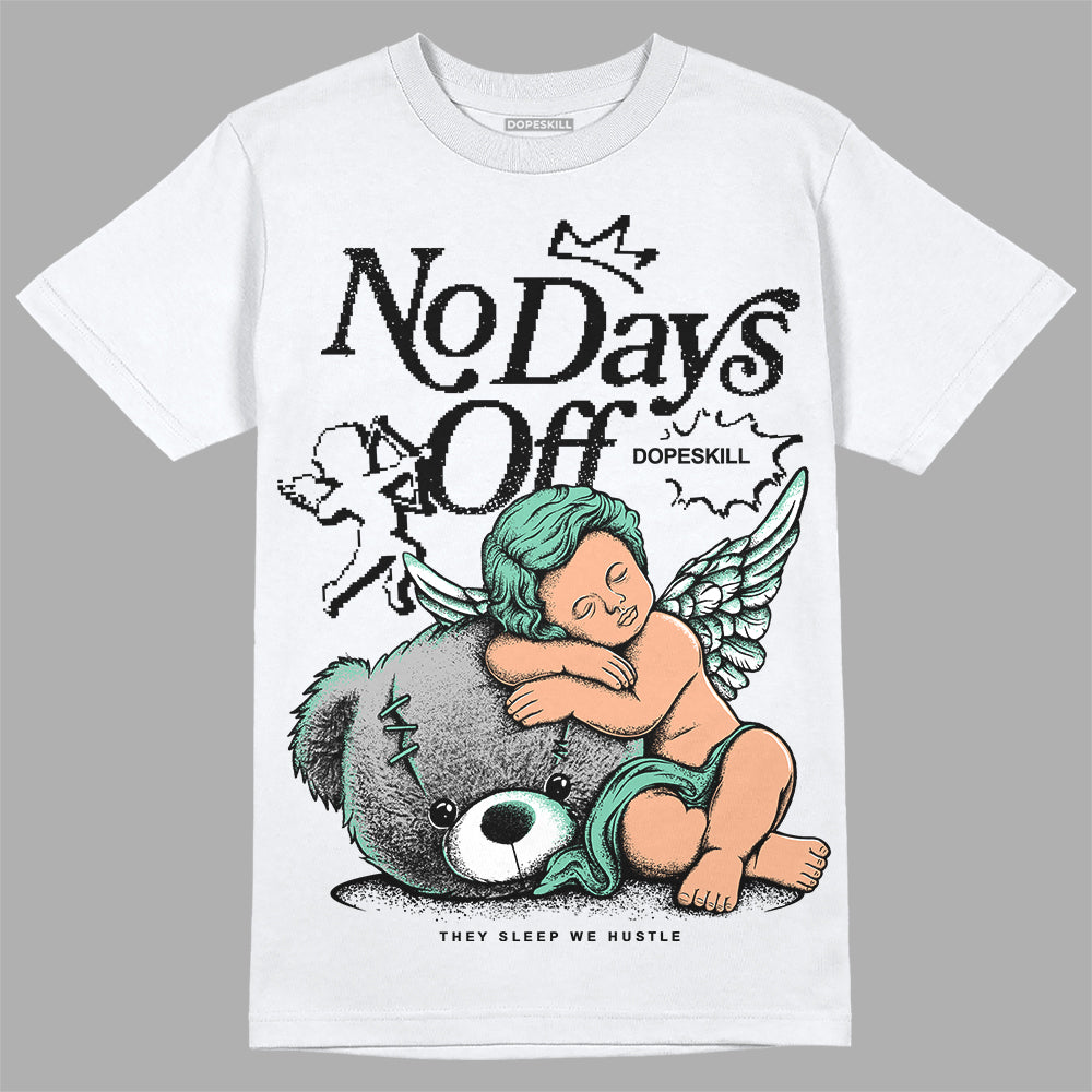 Green Glow 3s superstreetwear T-Shirt New No Days Off Graphic