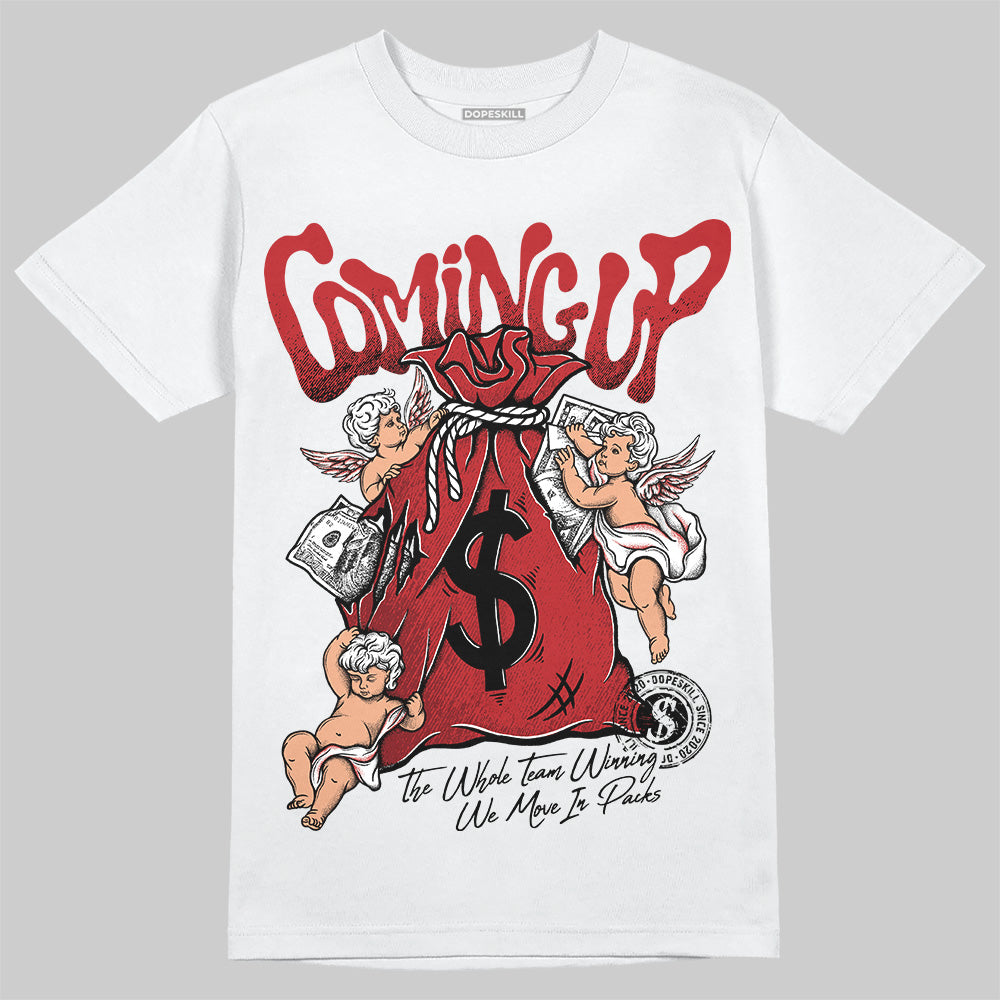 Flu Game 12s superstreetwear T-Shirt Money Bag Coming Up Graphic