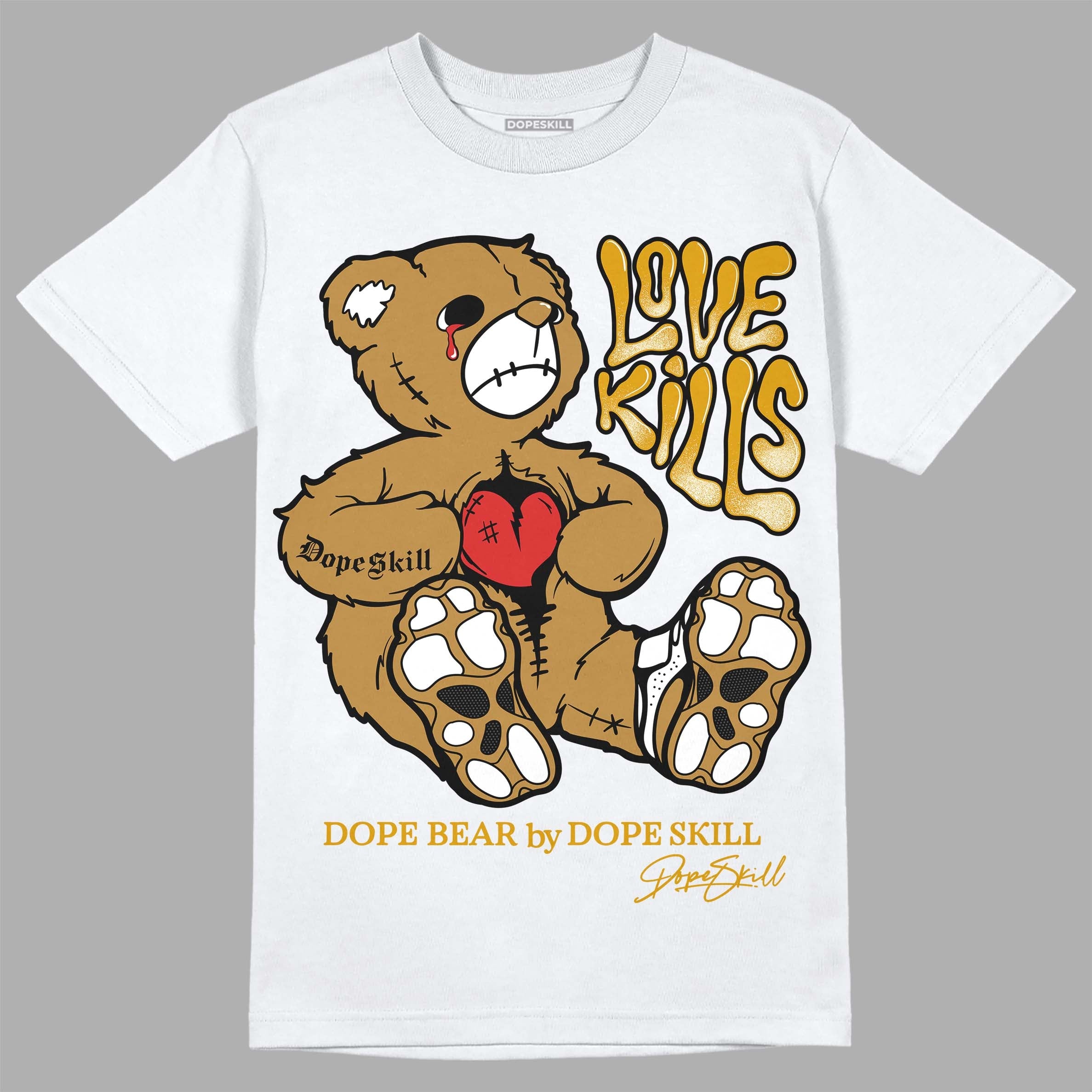 Wheat 13s superstreetwear T-Shirt Love Kills Graphic