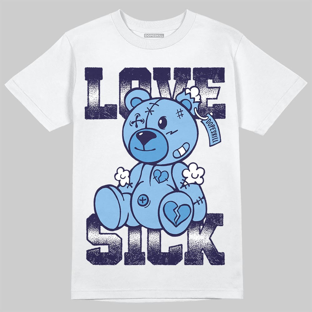 University Blue Collection superstreetwear T-Shirt Love Sick Graphic