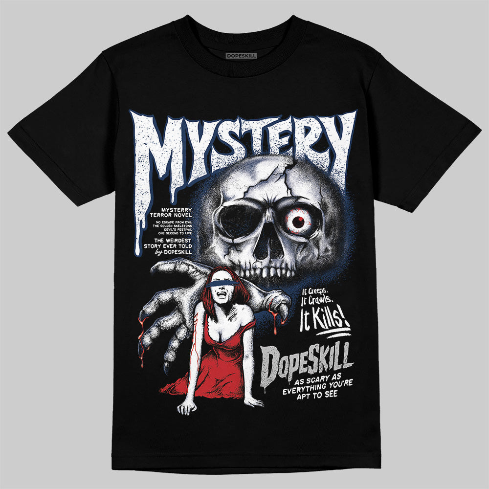 Summit White Navy 4s superstreetwear T-Shirt Mystery Ghostly Grasp Graphic
