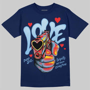 University Blue Collection DopeSkill T-Shirt Love Shot Graphic