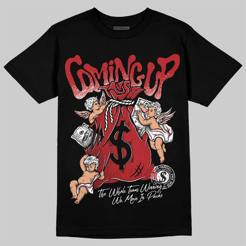 Flu Game 12s superstreetwear T-Shirt Money Bag Coming Up Graphic