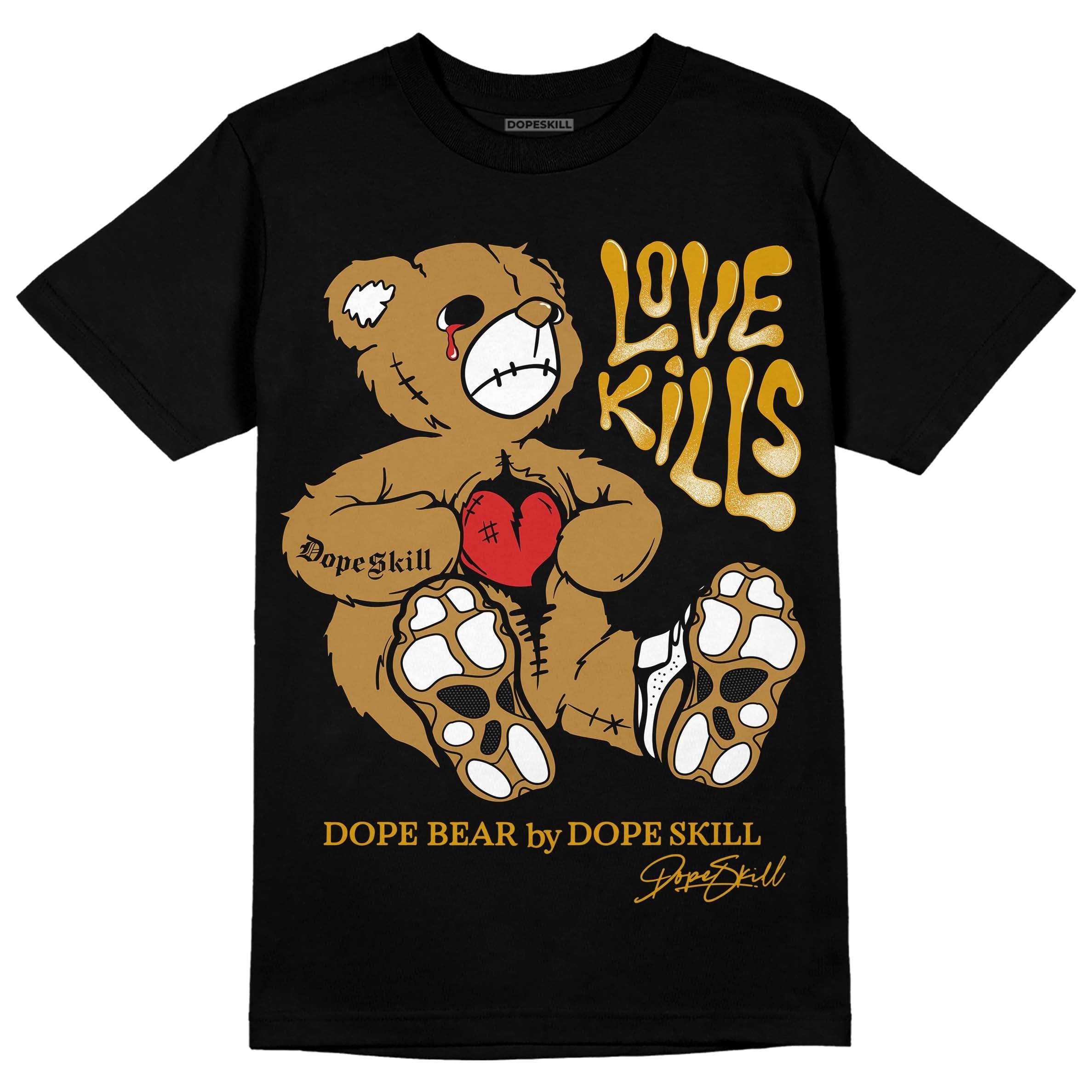 Wheat 13s superstreetwear T-Shirt Love Kills Graphic