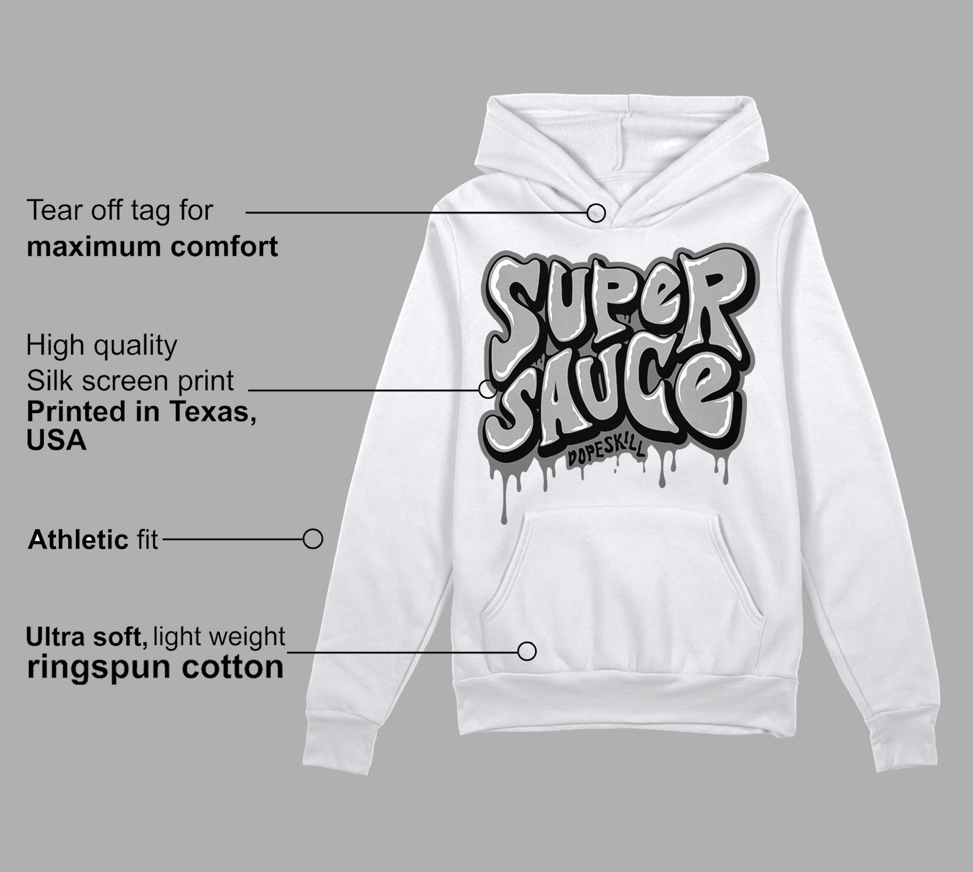 Stealth 12s superstreetwear Hoodie Sweatshirt Super Sauce Graphic