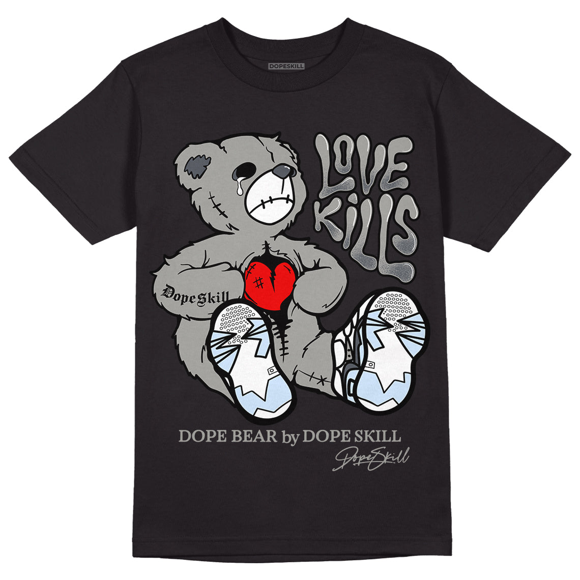 Cool Grey 6s superstreetwear T-Shirt Love Kills Graphic
