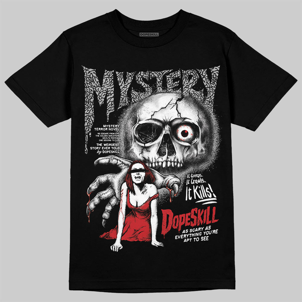 Black Cement 3s superstreetwear T-Shirt Mystery Ghostly Grasp Graphic