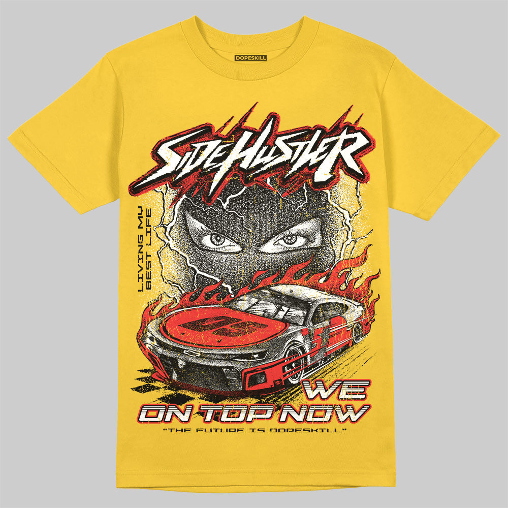 Yellow Collection superstreetwear T-Shirt New Side Hustler Graphic