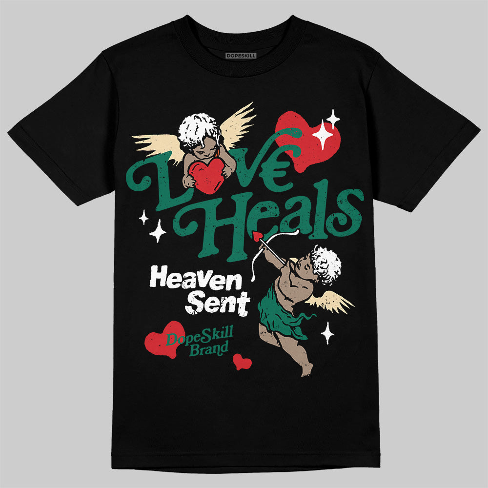 Oxidized Green 4s superstreetwear T-Shirt New Love Heals Graphic