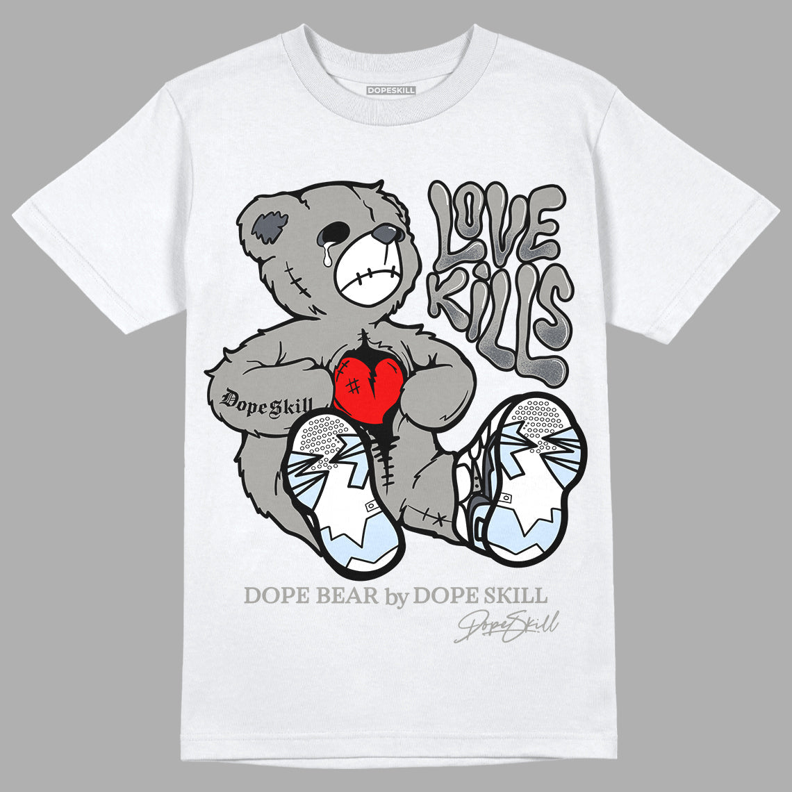 Cool Grey 6s superstreetwear T-Shirt Love Kills Graphic