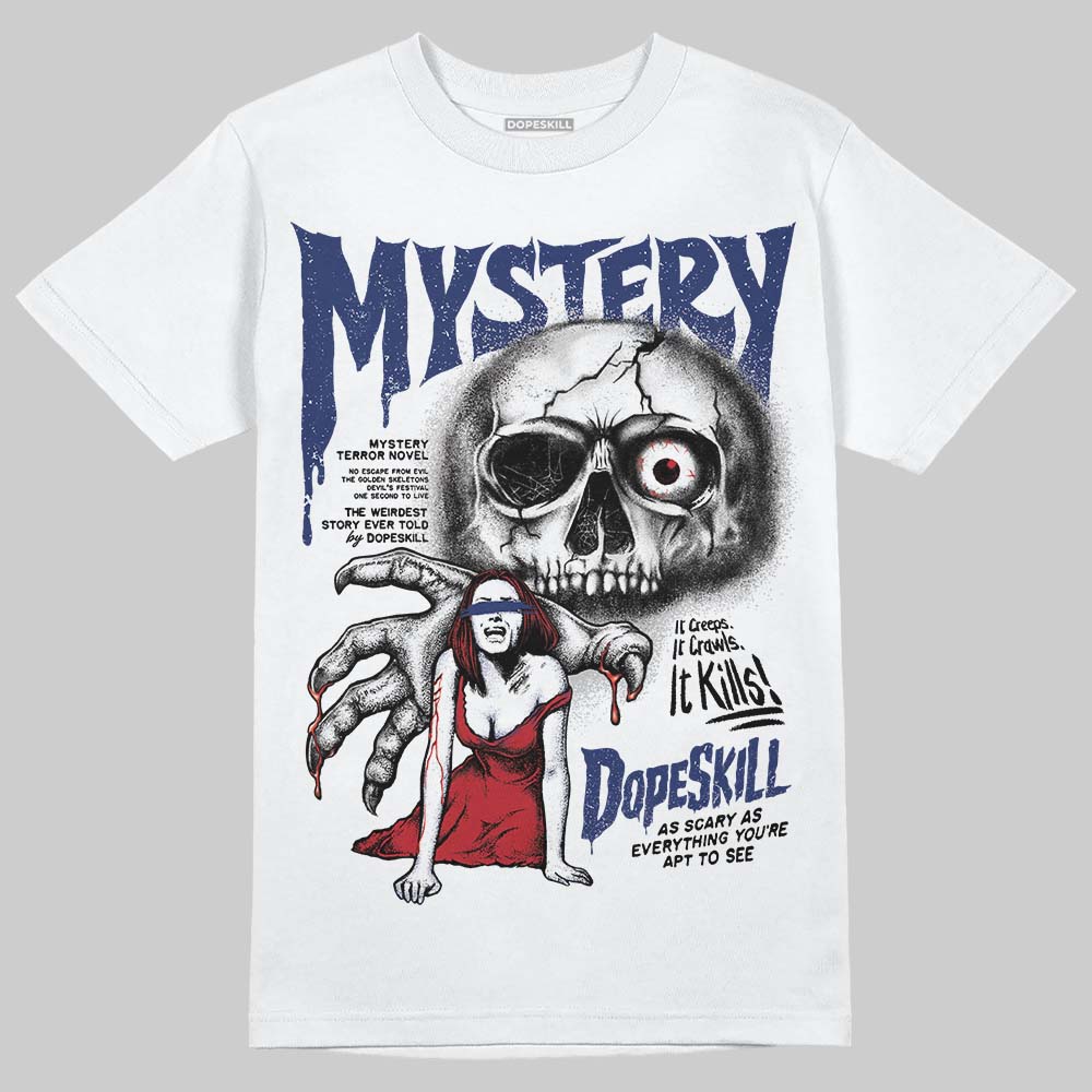 Rare Air Deep Royal Blue 1s superstreetwear T-Shirt Mystery Ghostly Grasp Graphic