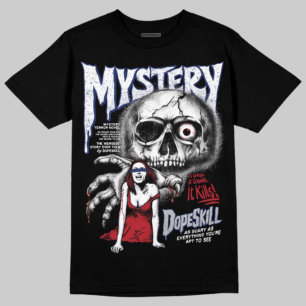 Rare Air Deep Royal Blue 1s superstreetwear T-Shirt Mystery Ghostly Grasp Graphic