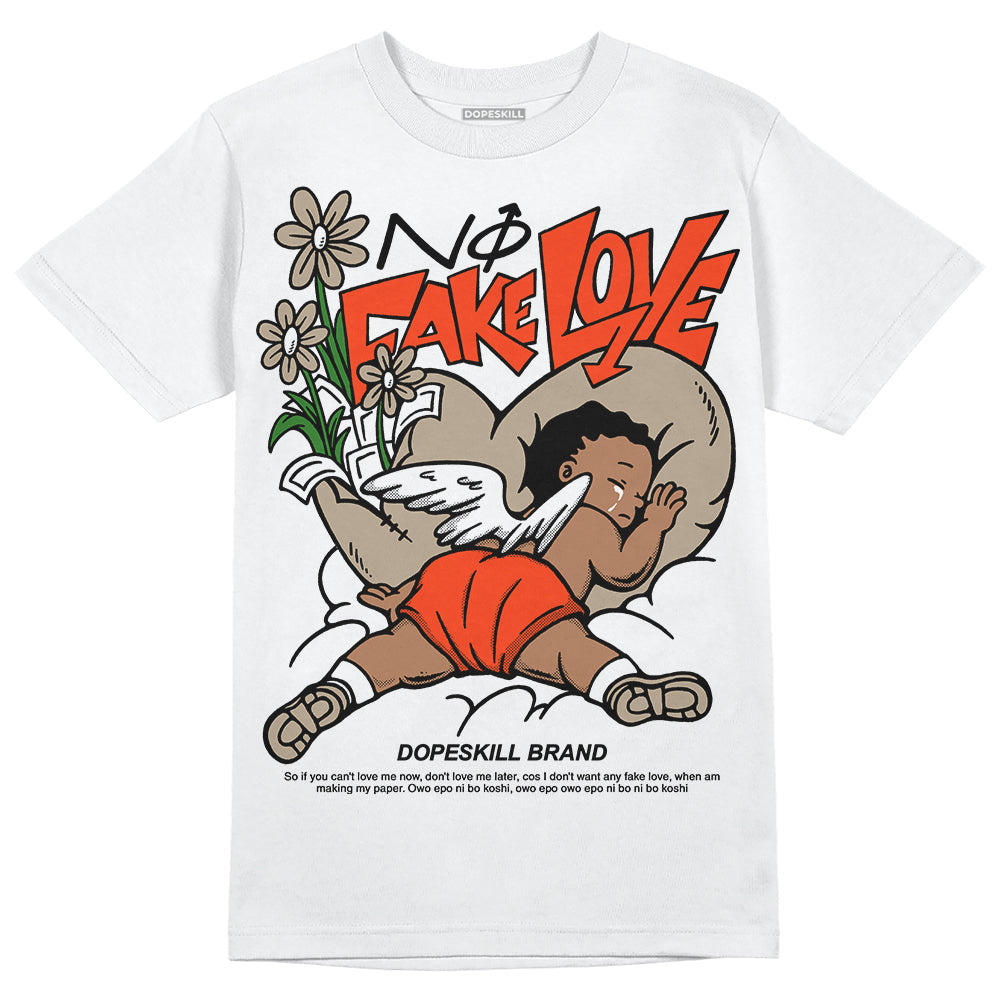 Latte 1s superstreetwear T-Shirt No Fake Love Graphic