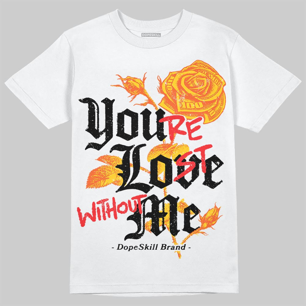 Yellow Collection superstreetwear T-Shirt You're Lost Without Me Graphic