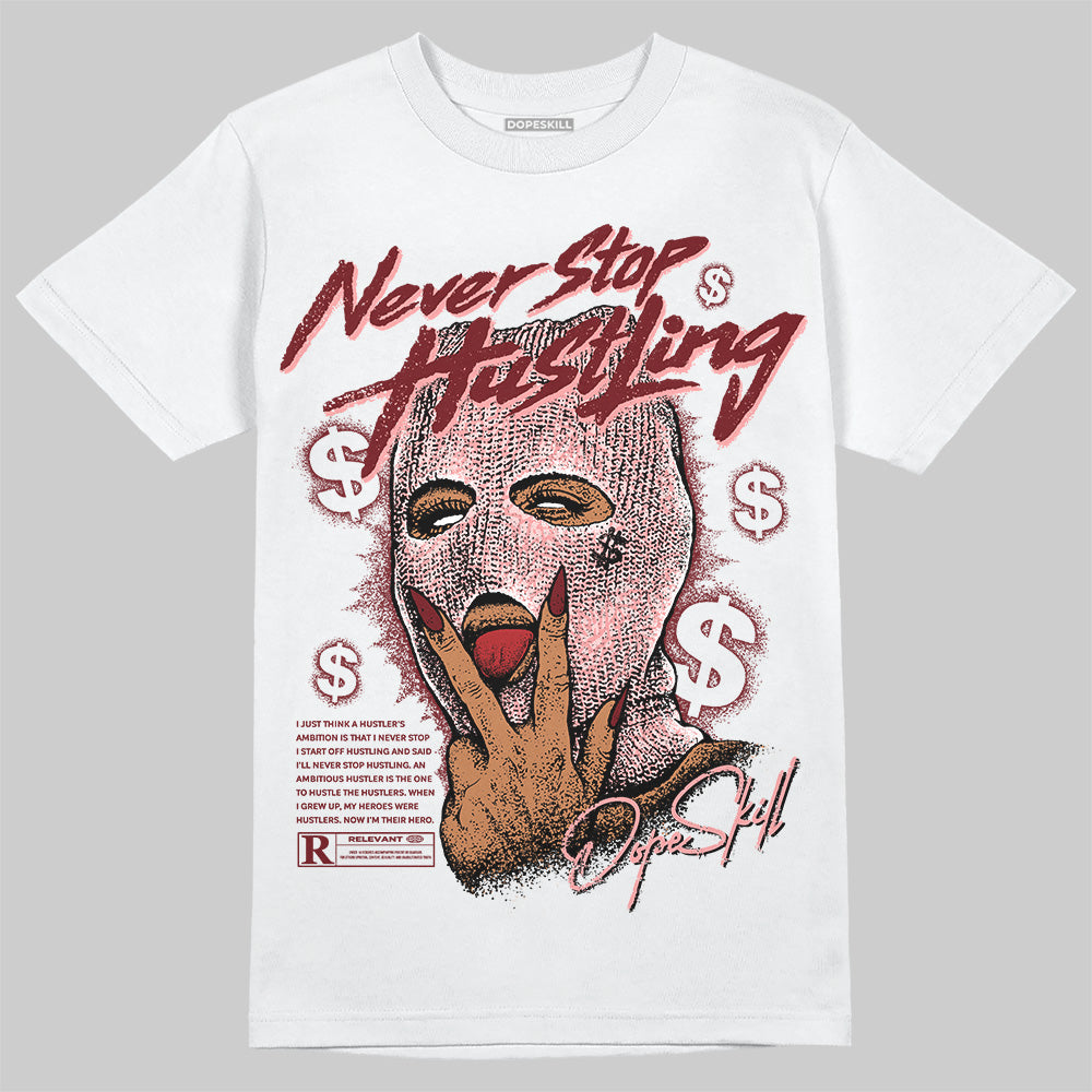 VALENTINE'S Day 3s superstreetwear T-Shirt Never Stop Hustling Graphic