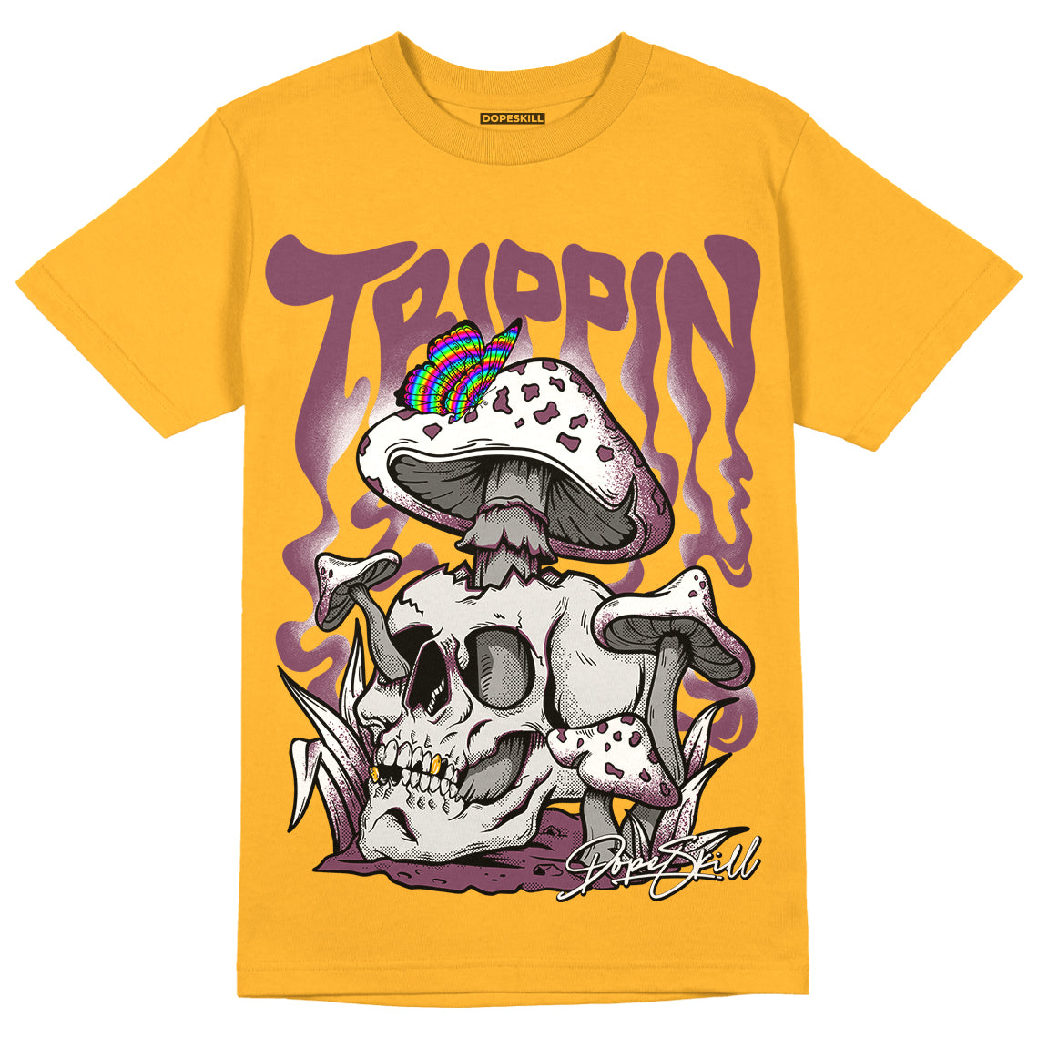 Brotherhood 1s High OG superstreetwear University Gold T-shirt Trippin Graphic