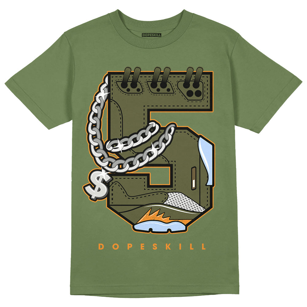 Olive 5s superstreetwear Olive T-shirt No.5 Graphic