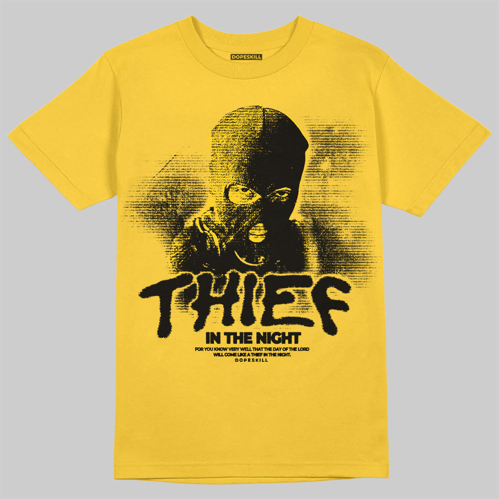 Yellow Collection superstreetwear T-Shirt Thief In The Night Graphic