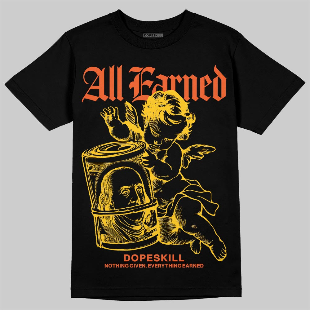 Yellow Collection superstreetwear T-Shirt All Earned Graphic