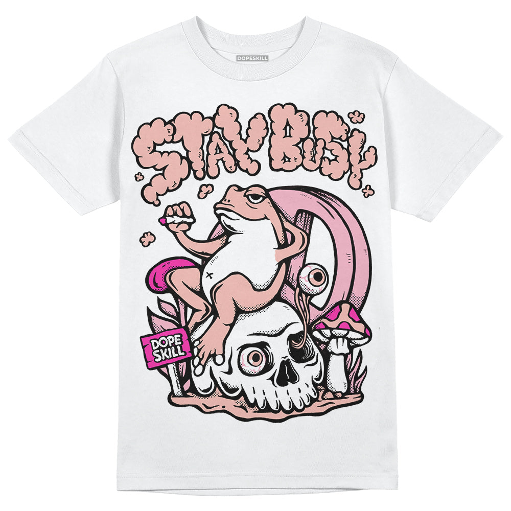Legend Pink 11s superstreetwear T-Shirt Stay Busy Graphic