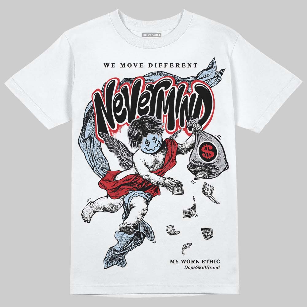 Black Metallic Reimagined 5s superstreetwear T-Shirt Nevermind Graphic
