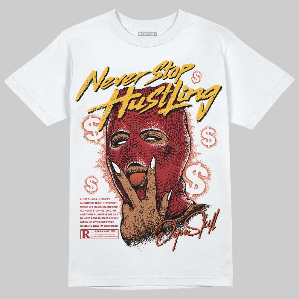 Brick By Brick 4s superstreetwear T-Shirt Never Stop Hustling Graphic