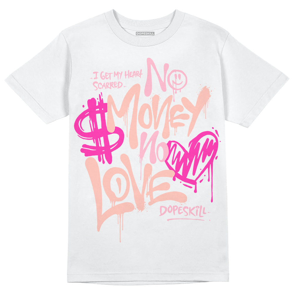 Legend Pink 11s superstreetwear T-Shirt No Money No Love Typo Graphic